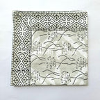 Hand Block Printed Cotton Placemat & Napkin Set - Jaipur Artisan Made