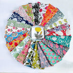 Assorted Mix and Match Hand Block Floral 100% Cotton Cloth Napkins Perfect for Kids,Wedding Events, cocktail napkins Dining Table-Zero waste