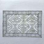 Hand Block Printed Cotton Placemat & Napkin Set - Jaipur Artisan Made